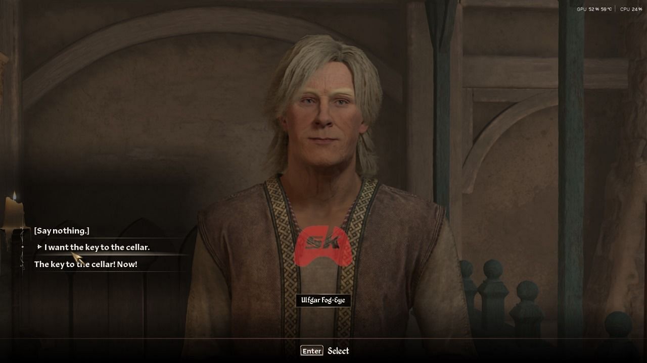 Ulfgar Fog-eye (Image via Sportskeeda Gaming || Bethesda Softworks)
